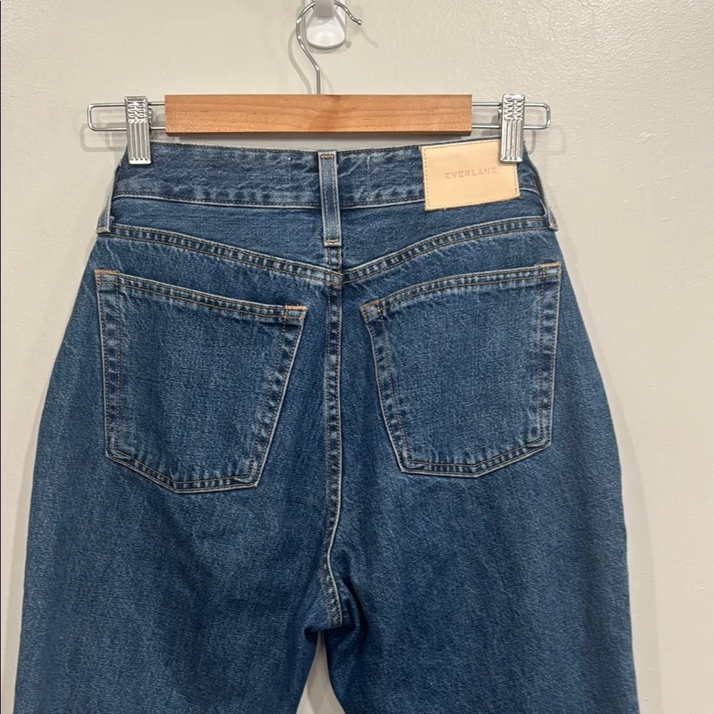 Everlane The Curvy 90’s Cheeky Straight Women's Blue Jeans SZ: 26R - Picture 6 of 9